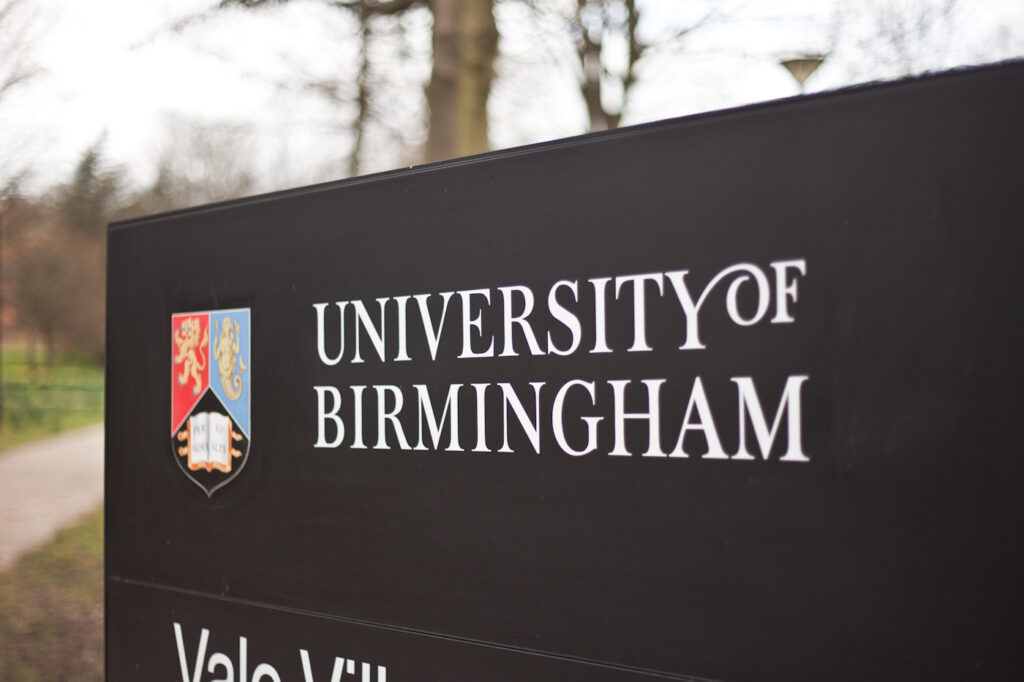 Birmingham University Named University of the Year 2013/14 in The Times